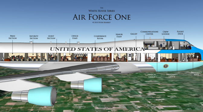 Thiết kế chi tiết của chiếc Air Force one