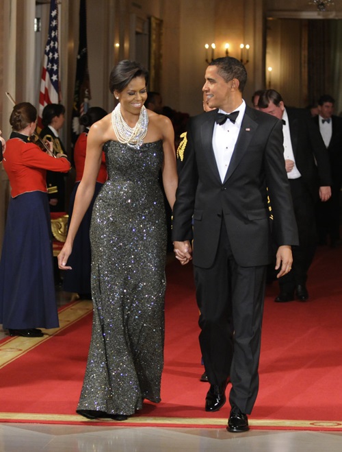 Bà Micheal Obama là người phụ nữ duyên dáng. Bà sở hữu vóc dáng  cao, thanh thoát.
