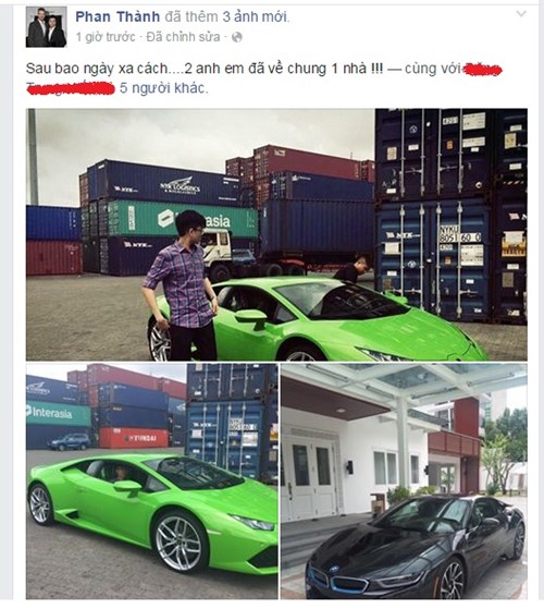 Phan Thành khoe chiếc Lamborghini Huracan 16 tỷ màu xanh lá đặc biệt khiến nhiều người thèm thuồng