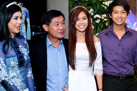 Thảo Tiên và Hiếu Nguyễn (ảnh phải) là con ruột của đại gia Jonathan Hạnh Nguyễn và bà Lê Hồng Thủy Tiên - cặp doanh nhân quyền lực giới tài chính Việt Nam.