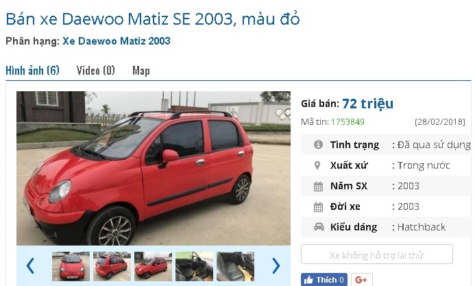loat-o-to-cu-chinh-hang-gia-75-trieu-dong-nay-dang-rao-ban-o-cho-viet