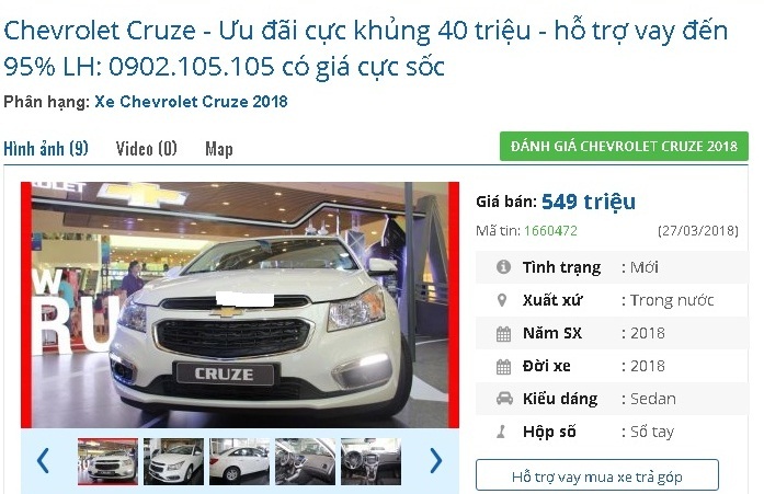 lai-mot-chiec-o-to-moi-cong-nua-dang-ban-tam-gia-500-trieu-dong-tai-viet-nam