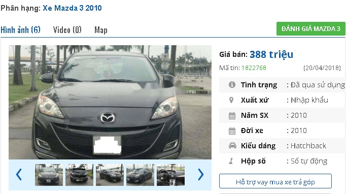 chiec-o-to-mazda-cu-so-tu-dong-nay-dang-rao-ban-tam-gia-300-trieu-tai-viet-nam