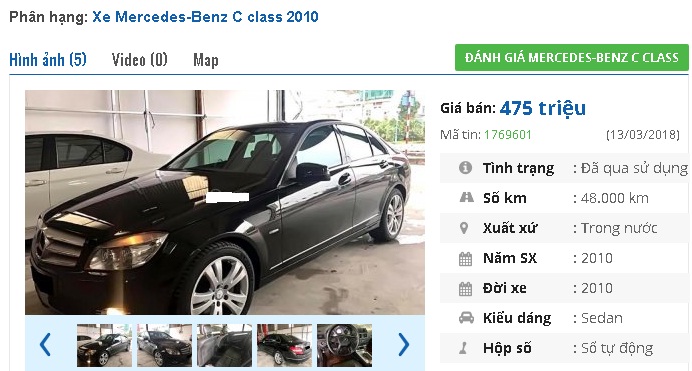 nhung-chiec-o-to-mercedes-cu-nay-dang-ban-tam-gia-400-trieu-dong-tai-viet-nam