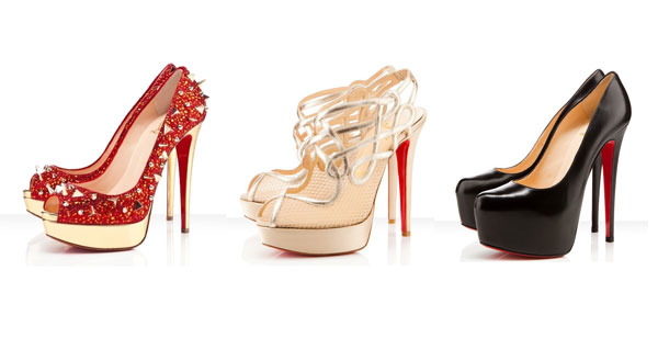 Gi&agrave;y để đỏ  louboutin