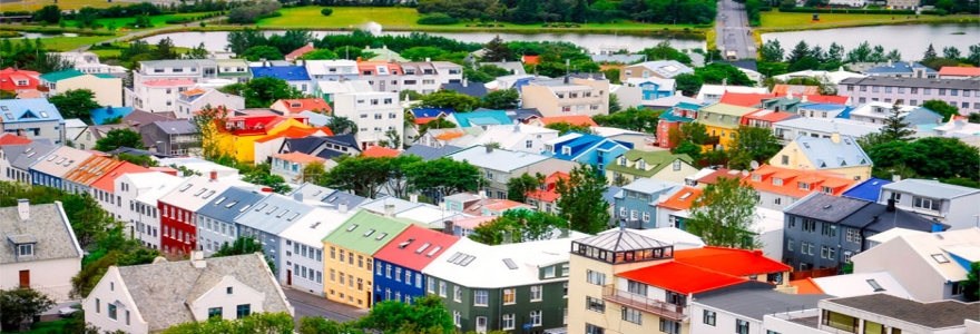 Thủ đ&ocirc; Iceland xanh tươi
