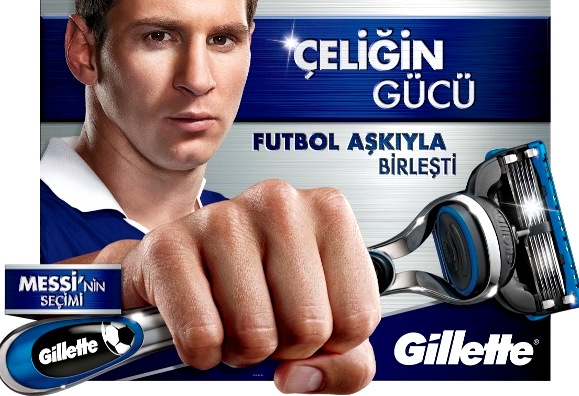 Thương hiệu P&G v&agrave; quảng c&aacute;o Gillette với Messi