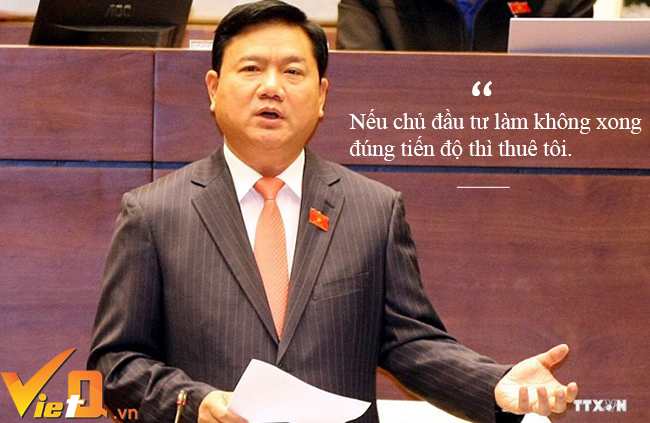 Phát biểu tại buổi làm việc sáng 12/8/2015, Bộ trưởng Đinh La Thăng cho rằng, dự án mở rộng nhà ga quốc tế sân bay Đà Nẵng là dự án quan trọng và khẳng định: Để dự án có thể triển khai đúng tiến độ và hoàn thành đúng kế hoạch, tôi yêu cầu chủ đầu tư phải có tiền. Nếu bảo không xong thì thuê tôi, tôi sẽ chỉ huy cho, đảm bảo đúng quý I/2017 sẽ hoàn thành