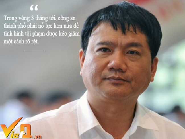 Bí thư Thành ủy Đinh La Thăng nhấn mạnh tại cuộc làm việc với Đảng ủy Công an TP HCM ngày 17/2.