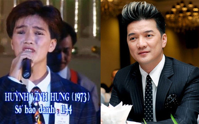 Nếu không nói thì có lẽ không ai nhận ra Đàm Vĩnh Hưng ngày xưa bởi sự khác nhau quá lớn so với hiện tại. 