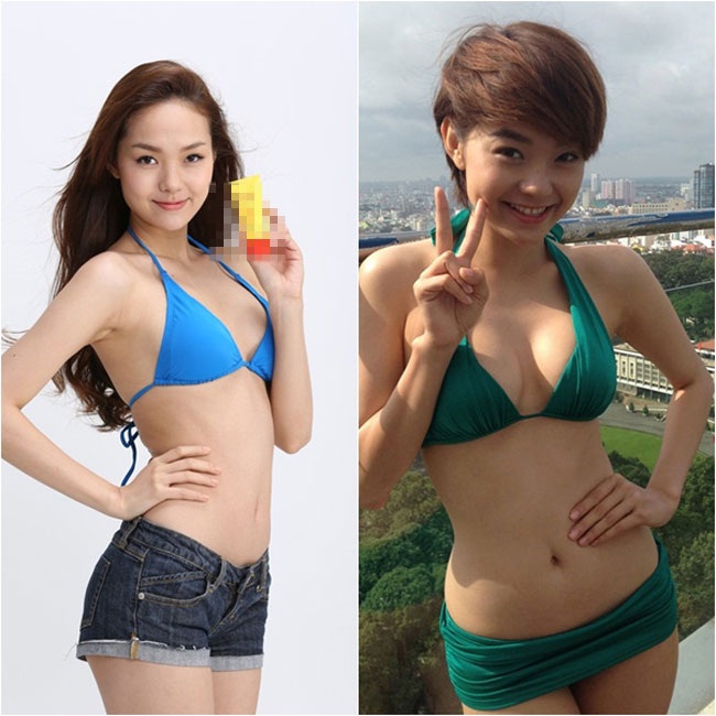Bé Heo Minh Hằng gợi cảm với bikini