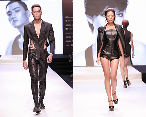 Nguyễn Huy Quang cao 1m88, Nguyễn Hoàng Lan cao 1m71.