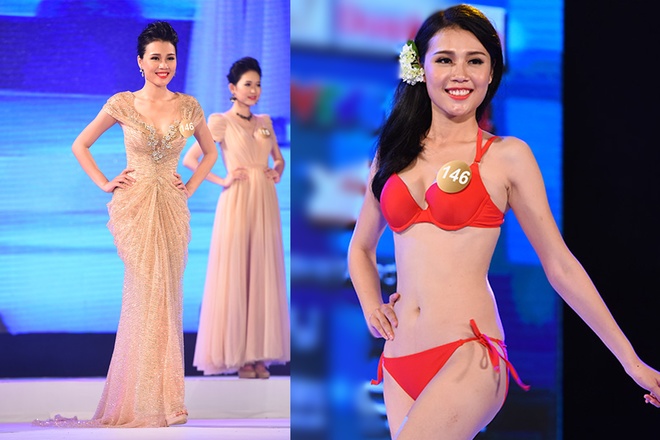 Đỗ Hương Ly 21 tuổi, quê Thanh Hóa sở hữu chiều cao 1,73 m, nặng 53 kg. Ba vòng của Hương Ly là 84-64-89.