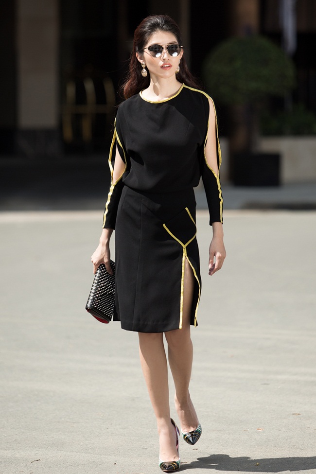 Nhiếp ảnh: Hải Nguyễn Stylist: Đinh Thành Long Trang phục: Max Mara, Burberry, Chanel, Christian Louboutin, Louis Vuitton, Lecamelia