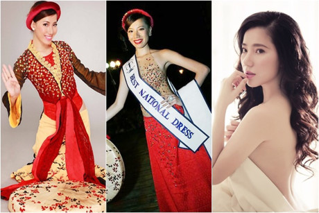 Nếu không nhắc đến chắc hẳn cũng rất ít người biết được Chung Thục Quyên là một đại diện quốc gia trong cuộc thi sắc đẹp tại nước ngoài.