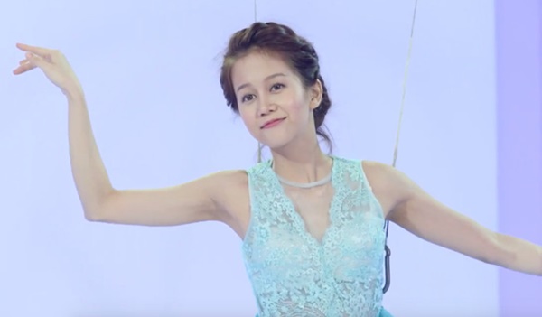 Cô gây thất vọng trong tập 3 bởi cơ thể quá cứng và khuôn mặt biểu cảm không tốt.