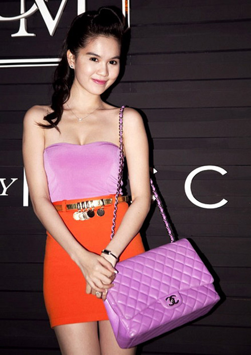 Hay chiếc túi Chanel bị ''nghi nhái'' những thực chất nó thuộc dòng Chanel Mosaic-style với mức giá 50 triệu đồng.