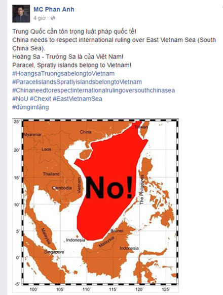 MC Phan Anh luôn đi đầu theo lẽ phải.