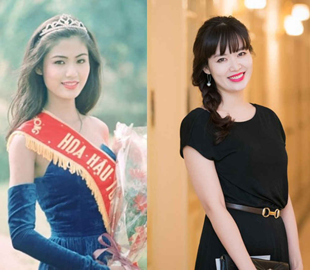 Hoa Hậu Việt Nam năm 1994: Nguyễn Thu Thuỷ. Hoa Hậu Nguyễn Thu Thuỷ sau khi đăng quang đã dành thời gian cho việc học của mình tại Học Viện Ngoại Giao, nhưng không lâu sau đó, cô từ bỏ và sáng Mỹ để theo học ngành Quản Trị Kinh Doanh. Hiện nay Nguyễn Thu Thuỷ đang làm chủ của một thẩm mỹ viện tại Hà Nội.