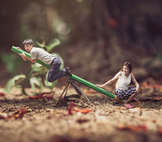 Để làm điều này, các nhiếp ảnh gia phải tiến hành thực hiện các kỹ xảo trong Photoshop.