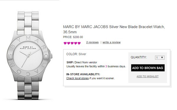 Phụ kiện này đến từ hãng Marc By Marc Jacobs và có giá 200$ (hơn 4 triệu đồng)