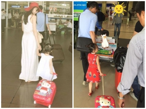 Cũng giống như con trai Hà Tăng, bé Bánh Gạo tuy không có gia thế hiển hách nhưng vẫn được hưởng cuộc sống trong nhung lụa từ bố và mẹ.