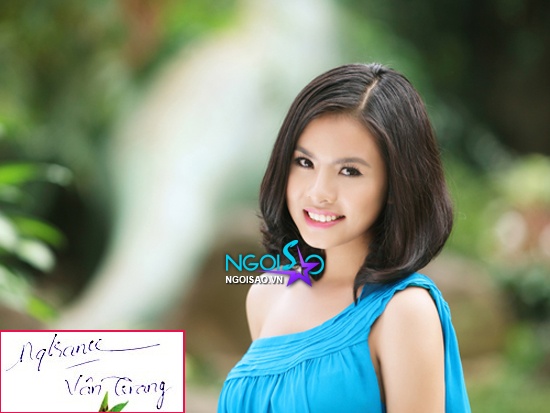 Vân Trang ký khá dài nhưng không khó để bắt chước.