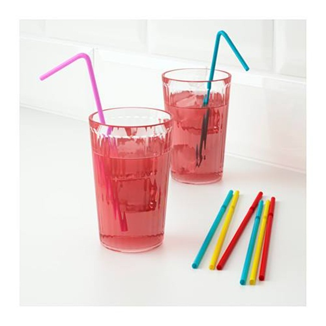 Ống hút SODA - IKEA được sản xuất từ nhựa polypropylen không có chì hoặc cadmium,an toàn cho người sử dụng ngay cả với trẻ nhỏ.