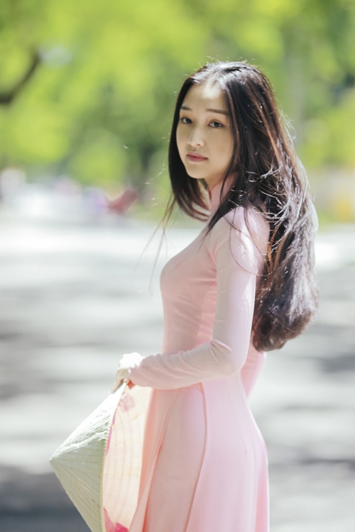 Vẻ đẹp dịu dàng, ngọt ngào của Ngọc Trân rất được lòng người hâm mộ.