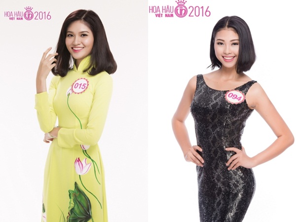 Ngược lại với phong cách tóc dài đậm nét Á Đông, Đào Thị Hà (SBD 094) và Huỳnh Thị Thùy Dung (SBD 015) là hai thí sinh có mái tóc ngắn duy nhất của vòng chung kết HHVN 2016. So với các thí sinh còn lại, Đào Thị Hà và Thùy Dung lựa chọn xu hướng có phần cá tính và nổi bật hơn. Cũng trong năm 2016, Thùy Dung đạt danh hiệu “Hoa khôi Đại học Ngoại Thương” và  Đào Thị Hà đăng quang cuộc thi “Người đẹp Phố biển Cửa Lò”. 
