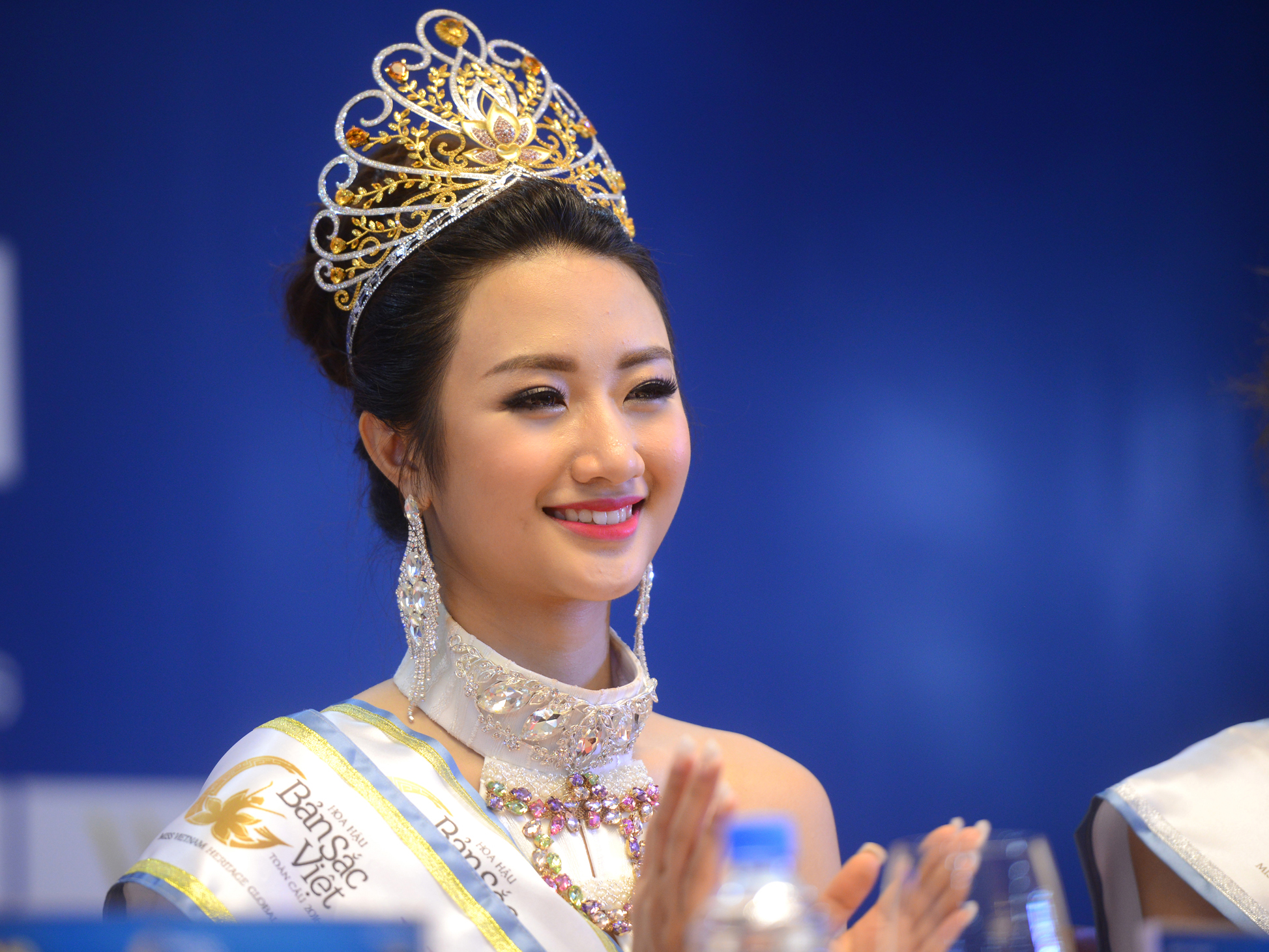 Tại những vòng sơ khảo, Thu Ngân luôn tạo được ấn tượng bởi phong thái tự tin, tính cách gần gũi và điềm tĩnh. 