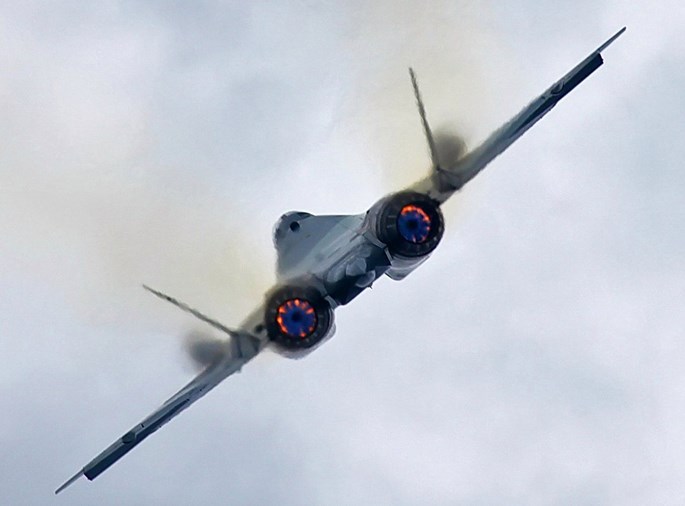 Ti&ecirc;m k&iacute;ch t&agrave;ng h&igrave;nh thế hệ thứ 5. Ảnh: Sukhoi