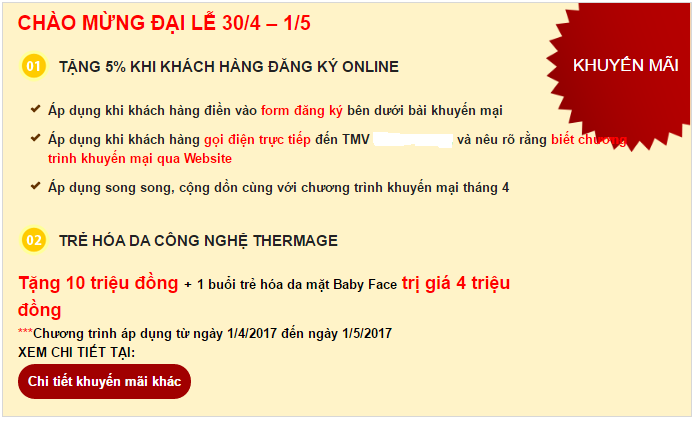 Nhiều Spa tung chi&ecirc;u khuyến mại về c&ocirc;ng nghệ x&oacute;a nhăn