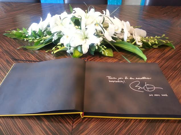 Chữ B trong chữ kỹ của ông Barack Obama thể hiện sự mạnh mẽ.