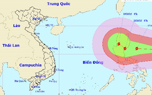 Tin b&atilde;o mới nhất cho hay, cơn b&atilde;o số 5 đang mạnh dần l&ecirc;n tr&ecirc;n Biển Đ&ocirc;ng v&agrave; sẽ trở th&agrave;nh si&ecirc;u b&atilde;o Koppo