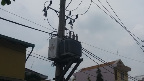 Hiện trường vụ nổ trạm biến &aacute;p cao thế ở TPHCM v&agrave;o 13h ng&agrave;y 5/9, theo tin ch&aacute;y mới nhất