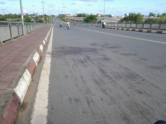 Hiện trường nơi &ocirc;ng Qu&acirc;n bị ch&eacute;m