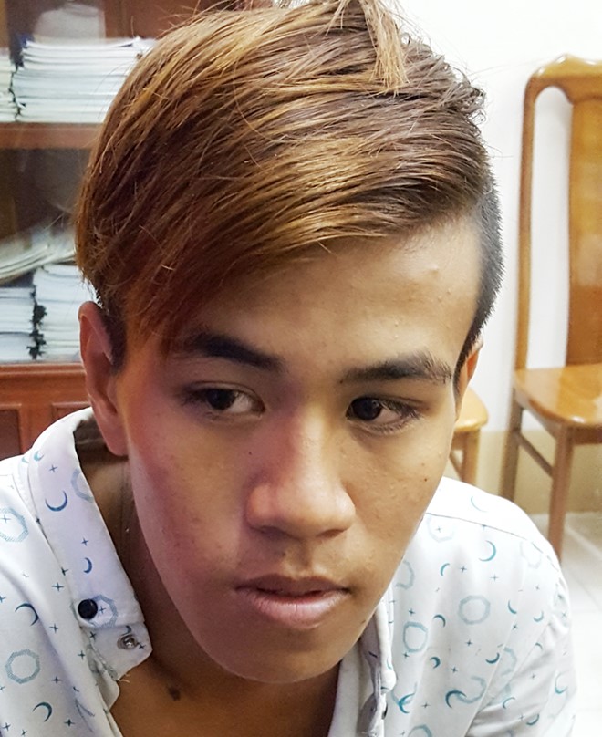 Đối tượng  bắt c&oacute;c trẻ em tống tiền Dương Văn To&agrave;n