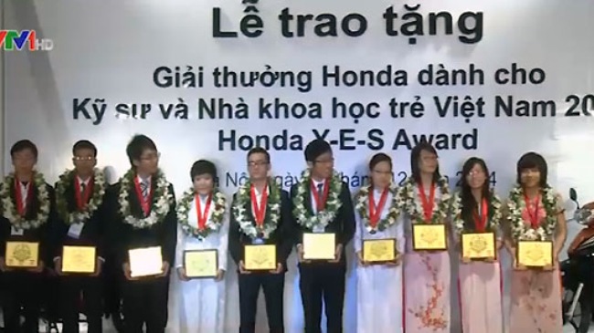 C&aacute;c gương mặt trẻ xuất sắc trong lễ trao giải năm nay