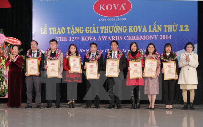 Tin tức khoa học c&ocirc;ng nghệ mới nhất: Trao giải thưởng KOVA lần thứ 12 cho c&aacute;c tập thể v&agrave; c&aacute; nh&acirc;n