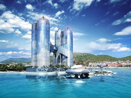 Phối cảnh khu cao ốc vườn Phoenix tr&ecirc;n biển Nha Trang