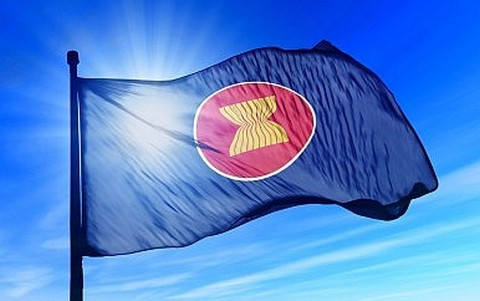 H&igrave;nh ảnh l&aacute; cờ ASEAN