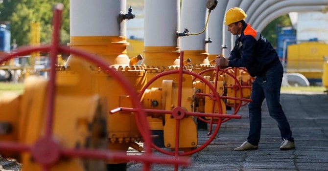 Một trạm trung chuyển kh&iacute; đốt ở ph&iacute;a t&acirc;y Ukraine 