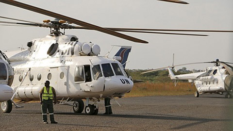 Một chiếc trực thăng Mi-8