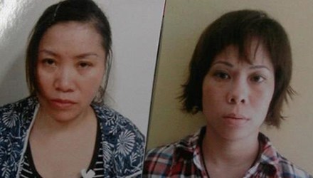 Hai đối tượng Nguyệt v&agrave; Trang