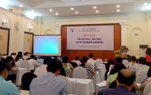 Hiệp định FTA Việt Nam-H&agrave;n Quốc l&agrave; cơ hội đẩy mạnh xuất khẩu