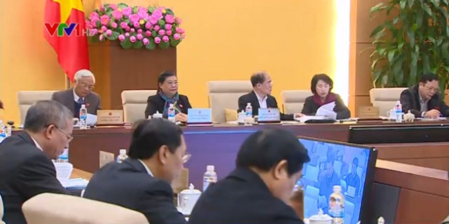 Phi&ecirc;n họp 44 Ủy ban Thường vụ Quốc hội đ&atilde; bế mạc