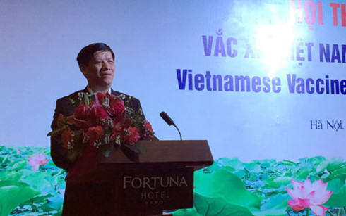 Thứ trưởng Bộ Y tế Nguyễn Thanh Long ph&aacute;t biểu tại hội thảo