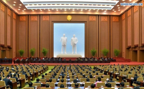 To&agrave;n cảnh phi&ecirc;n họp Quốc hội Triều Ti&ecirc;n