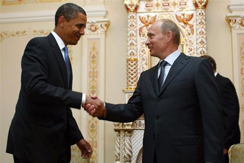 Tổng thống Barack Obama khen Tổng thống Vladimir Putin về vấn đề đ&agrave;m ph&aacute;n hạt nh&acirc;n của Iran
